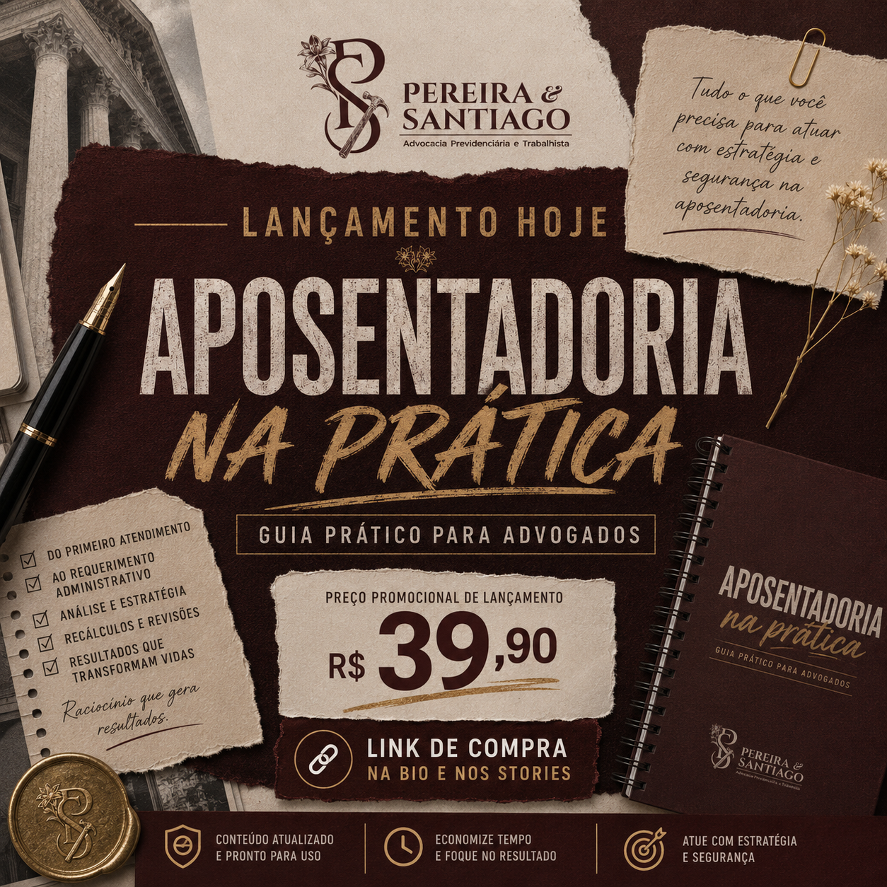 Capa do e-book Aposentadoria na Prática